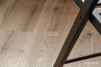 Кварцвиниловые полы Vinilam Click 3.7мм 8838 Дуб Дамп фото 1 | FLOORDEALER